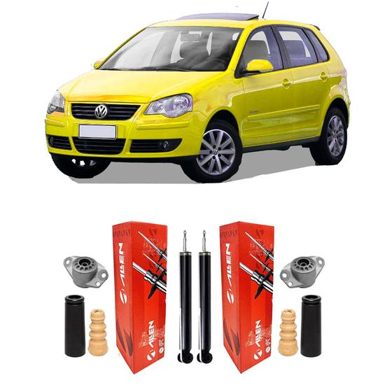 Imagem de Amortecedores Traseiro Com Kit Reparo Vw Polo 2010 2011 2012