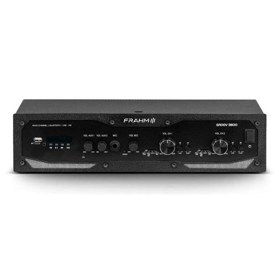 Imagem de Amplificador 300W Com BT/USB/SD/FM GR-3800 BT G5 - Frahm