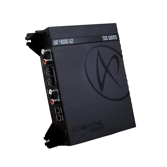 Imagem de Amplificador 4 Canais 500W RMS: 4X 125W RMS Audiophonic - HP 4000V2