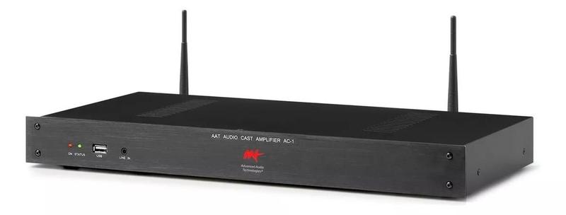 Imagem de Amplificador Aat Audiocast Ac-1 G2 Streaming Wifi Bluetooth Cor Preto Potência de saída RMS 120 W