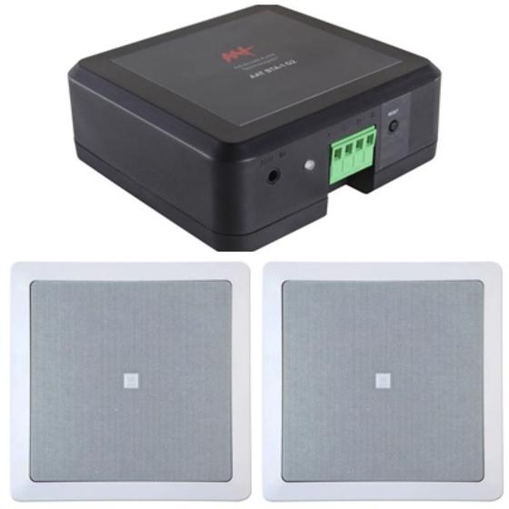 Amplificador AAT BTA-1 BT + 2 Caixas Gesso JBL 6CO1Q Menor preço em Amplificador AAT BTA-1 BT + 2 Caixas Gesso JBL 6CO1Q