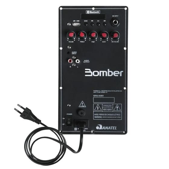 Imagem de Amplificador Classe D Bomber AC 150w RMS Bluetooth
