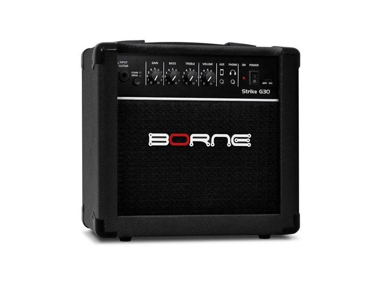 3 - Amplificador Cubo para Guitarra Strike g30 15w Borne