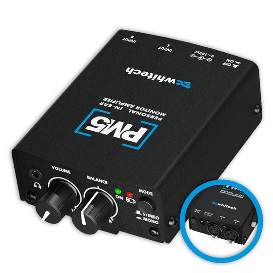 Imagem de Amplificador de fone PM5 ( XLR ) - Whitech