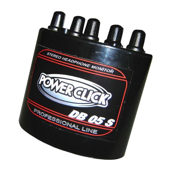 Imagem de Amplificador de Fone Power Click DB 05 S