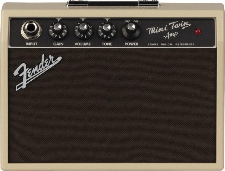 Imagem de Amplificador de Guitarra Fender Mini 65 Twin Amp Blonde