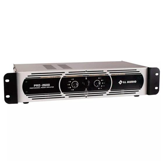 Imagem de Amplificador de Potência 650W 4 OHMS PRO 2600 - LL AUDIO