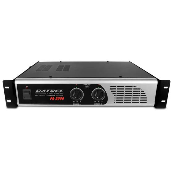 Imagem de Amplificador de Potência Datrel PA3000 - 400w RMS