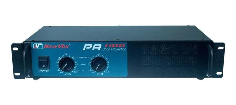 Amplificador de Potência New Vox PA 600 - 300w Menor preço em Amplificador de Potência New Vox PA 600 - 300w