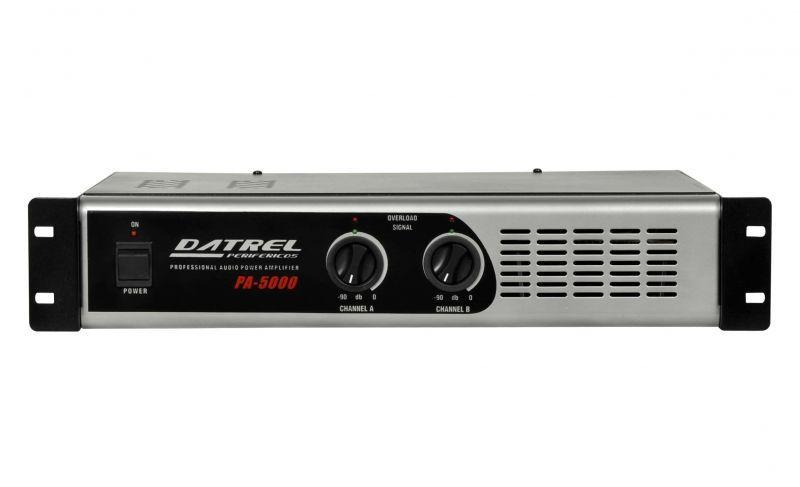 Amplificador de Potência Profissional 600 Watts 4 Ohms PA 5.000 Datrel Menor preço em Amplificador de Potência Profissional 600 Watts 4 Ohms PA 5.000 Datrel