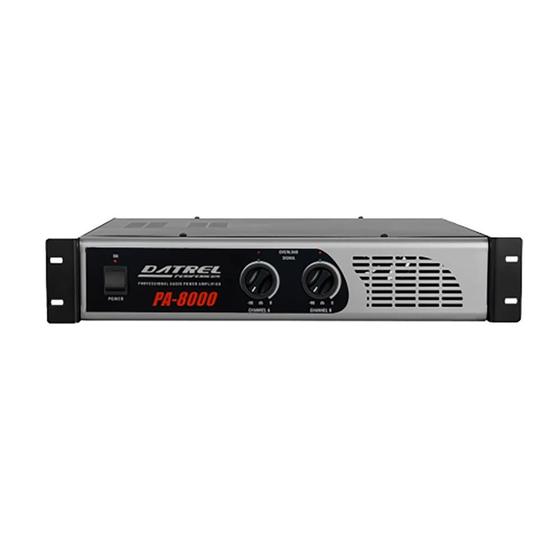 Imagem de Amplificador De Potência Profissional 800 Watts 4 Ohms