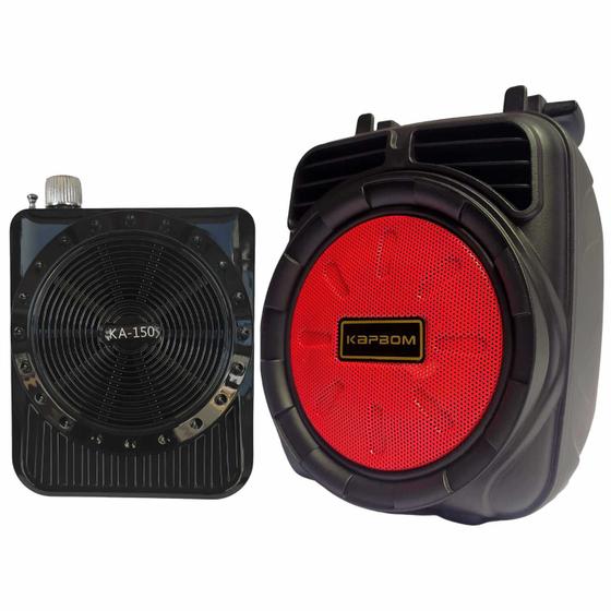 Imagem de Amplificador de Voz Megafone e Caixa de Som Portátil Kimiso Bluetooth Kit