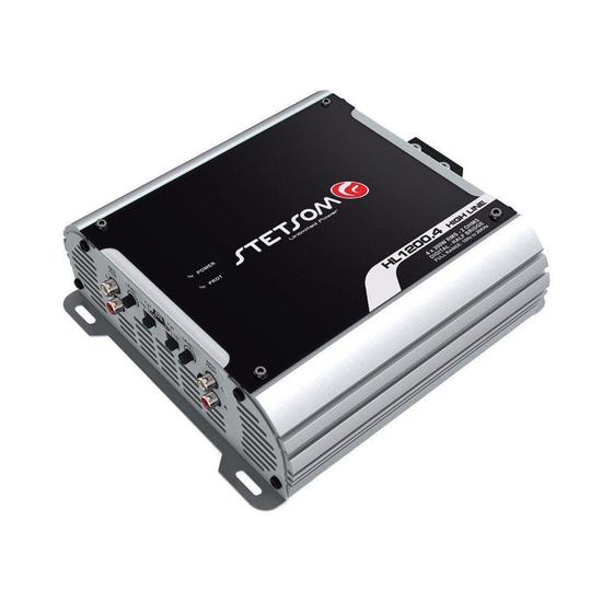 Imagem de Amplificador Digital Stetsom HL1200.4 1200W 4 Canais 2 Ohms