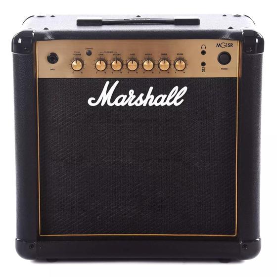 Imagem de Amplificador Guitarra 1x8” 15W Marshall MG15R com Reverb