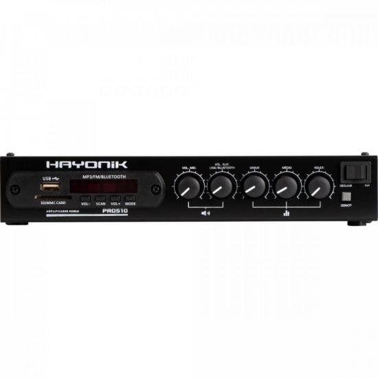 Imagem de Amplificador Hayonik PRO510 50W RMS Com Gongo