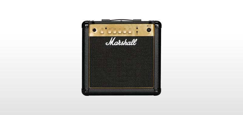 Amplificador Marshall MG15 GOLD - 15W - 220V Menor preço em Amplificador Marshall MG15 GOLD - 15W - 220V