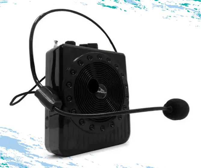 Imagem de Amplificador Megafone Microfone Kit Completo Professores