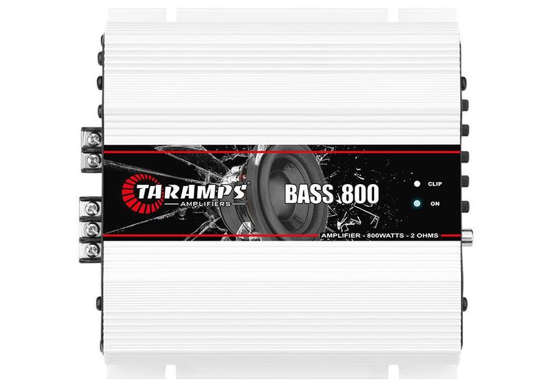 Amplificador Modulo Taramps 800 Rms Bass 800 1 Canal 2 Ohms Menor preço em Amplificador Modulo Taramps 800 Rms Bass 800 1 Canal 2 Ohms