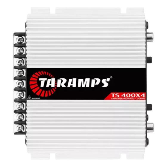 Imagem de Amplificador Modulo Taramps TS-400 4 Canais 400W Potencia