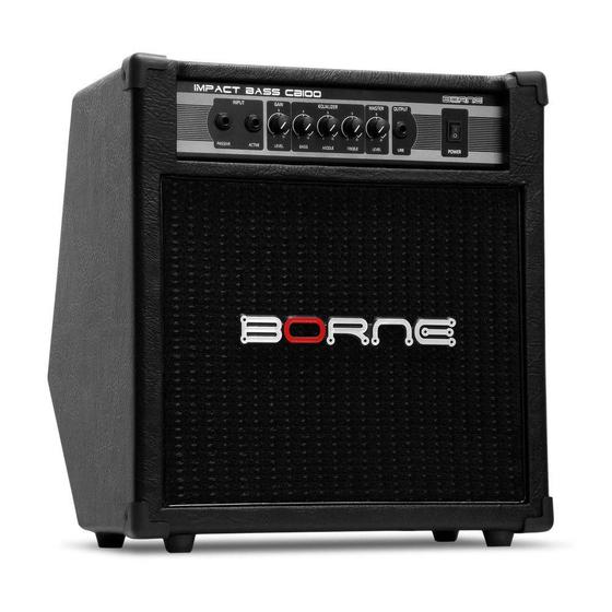 Imagem de Amplificador Para Contra Baixo Impact Bass CB100 70W Borne