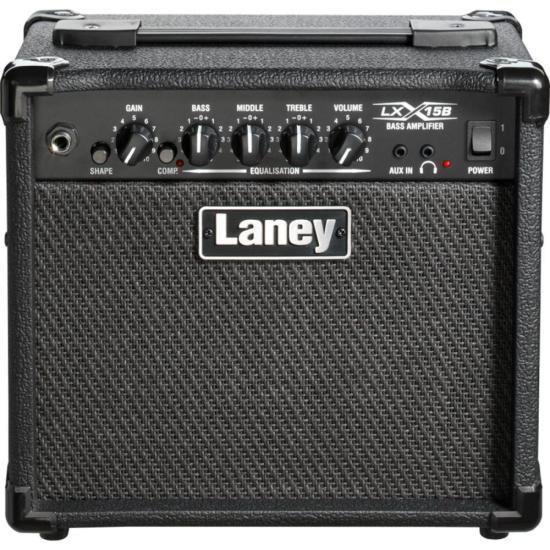 Imagem de Amplificador Para Contrabaixo Laney LX15B Preto 15W RMS