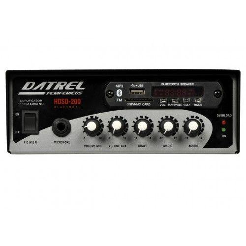 Imagem de Amplificador para Som Ambiente DATREL HDSD-200