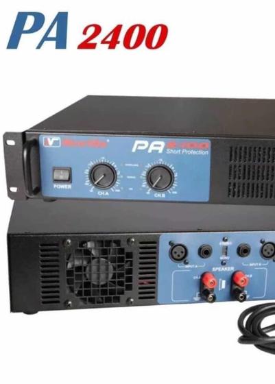 Imagem de Amplificador Potência New Vox Pa 2400 - 1200w Rms