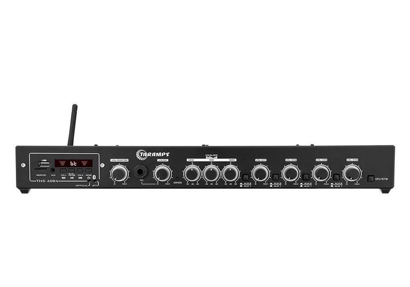 Imagem de Amplificador Receiver Multicanal Taramps 400W (4x100W) 2 Ohms THS 4004