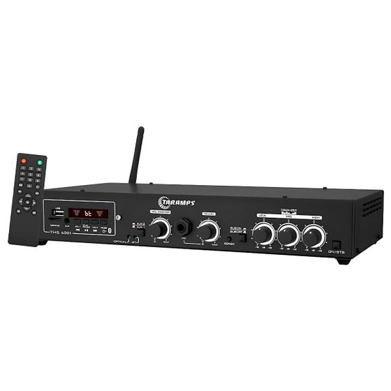 Imagem de Amplificador Receiver Taramps Som Ambiente 400w Bluetooth