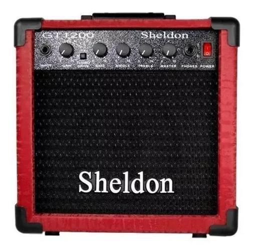 Imagem de Amplificador Sheldon Gt1200 Guitarra 15W 110V/220V Vermelho