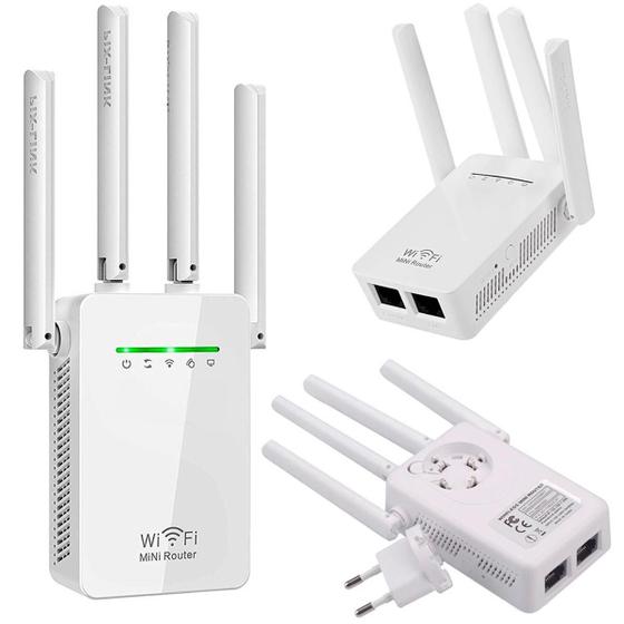 Imagem de Amplificador Sinal Wifi 110V/220V Branco