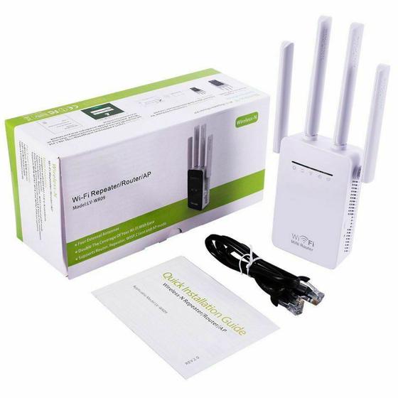 Imagem de Amplificador Sinal Wifi Branco 5ghz