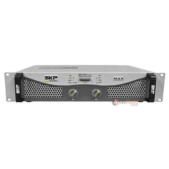Amplificador SKP / MAX-420 400W Menor preço em Amplificador SKP / MAX-420 400W