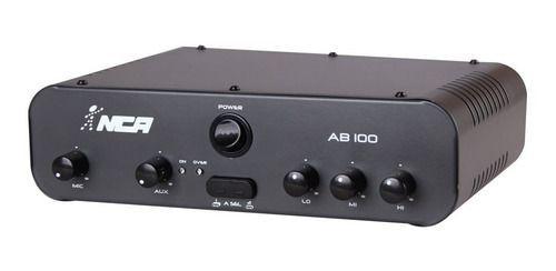 Amplificador Som Ambiente Compacto Nca Sa100 Ab100 100w Rms Menor preço em Amplificador Som Ambiente Compacto Nca Sa100 Ab100 100w Rms