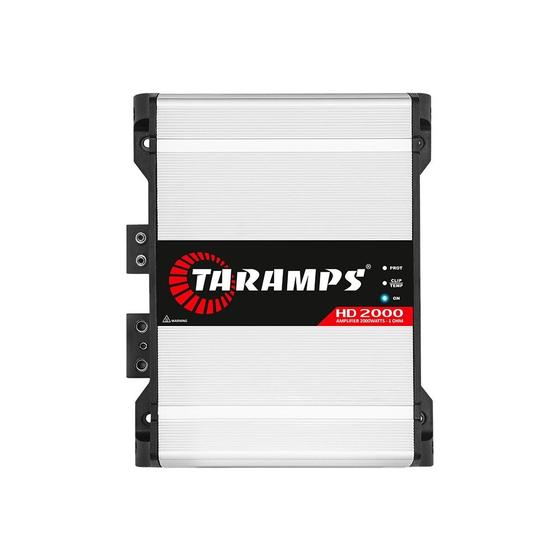 Imagem de Amplificador Taramps Hd 2000 2 Ohms 1 Canal Som Automotivo