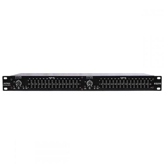 Imagem de AMW EQ215 Equalizador Rack 19 Gráfico Estéreo 15 Bandas !