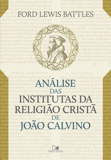 Imagem de Análise das institutas da religião - VIDA NOVA