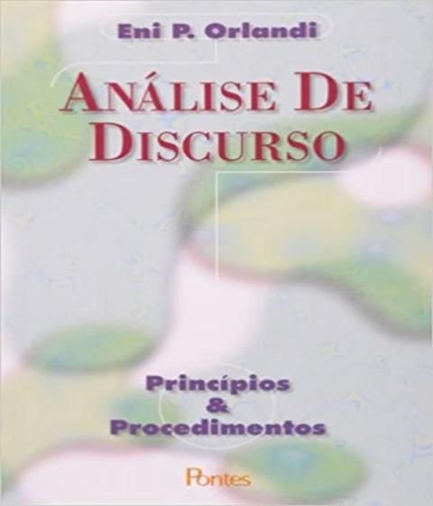 Imagem de Análise de Discurso: Princípios e Procedimentos - PONTES