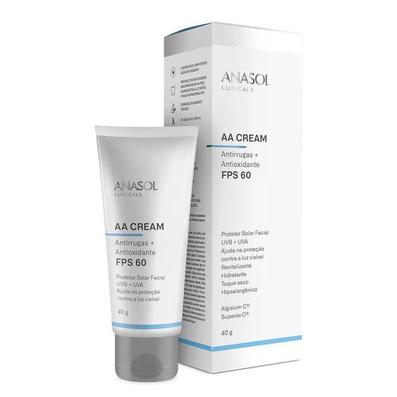 Imagem de Anasol Aa Cream Protetor Solar Facial Fps60 40G