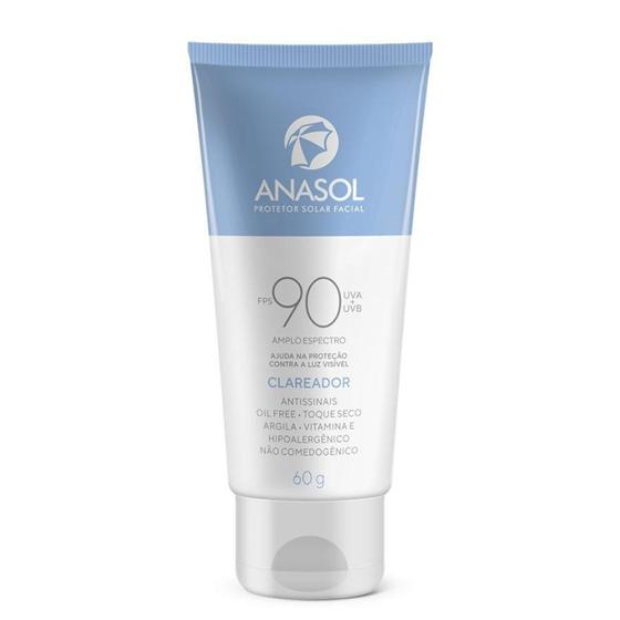 Imagem de Anasol protetor solar facial clareador fps 90 - 60g - DAHUER