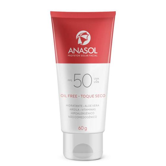 Imagem de Anasol protetor solar facial fps 50 - 60g