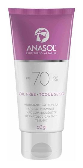 Imagem de Anasol Protetor Solar Facial Fps 70 Uva/uvb 60g