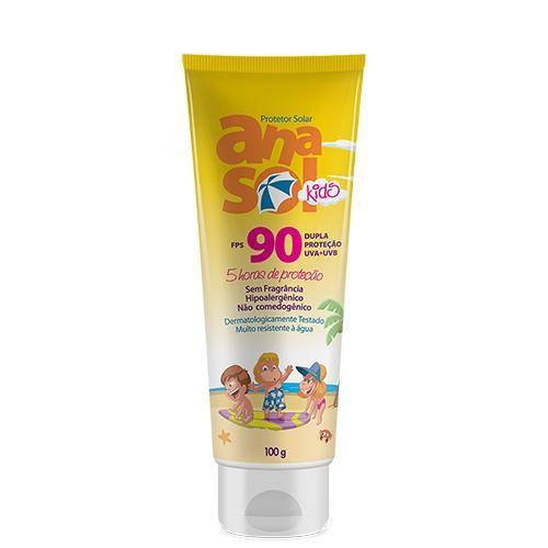 ANASOL PROTETOR SOLAR KIDS FPS 90 - 100 g - DAHUER Imagem de ANASOL PROTETOR SOLAR KIDS FPS 90 - 100 g