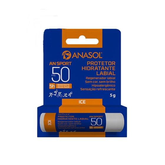 Imagem de Anasol Protetor Solar Labial Fps 50 An Sport Resistente Água