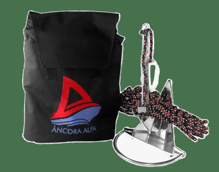 Imagem de Ancora Jet Ski Inox 1,4kg Com Kit Completo Alfa / Rocna