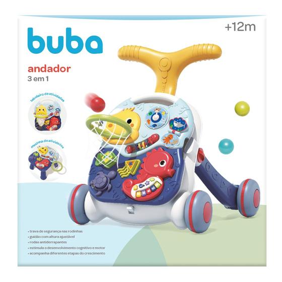 Imagem de Andador 3 em 1 Com Atividades Buba