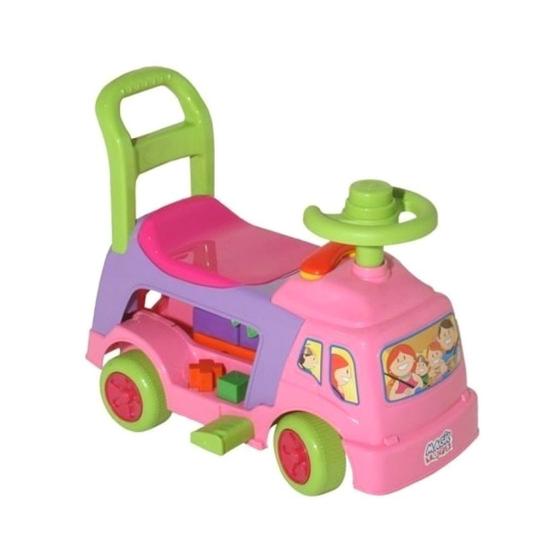 Andador 4 em 1 rosa menina magic toys Menor preço em Andador 4 em 1 rosa menina magic toys