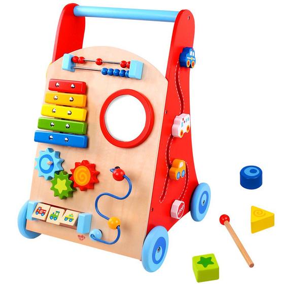 Andador Baby - Carrinho Multifunção - Tooky Toy Menor preço em Andador Baby - Carrinho Multifunção - Tooky Toy
