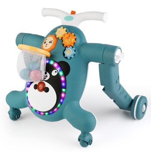 Imagem de Andador Bebê 3 Em 1 Patinete Bicicleta Musical