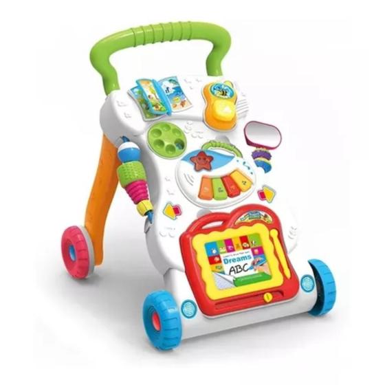 Imagem de Andador Bebê Interativo com Brinquedos Removíveis